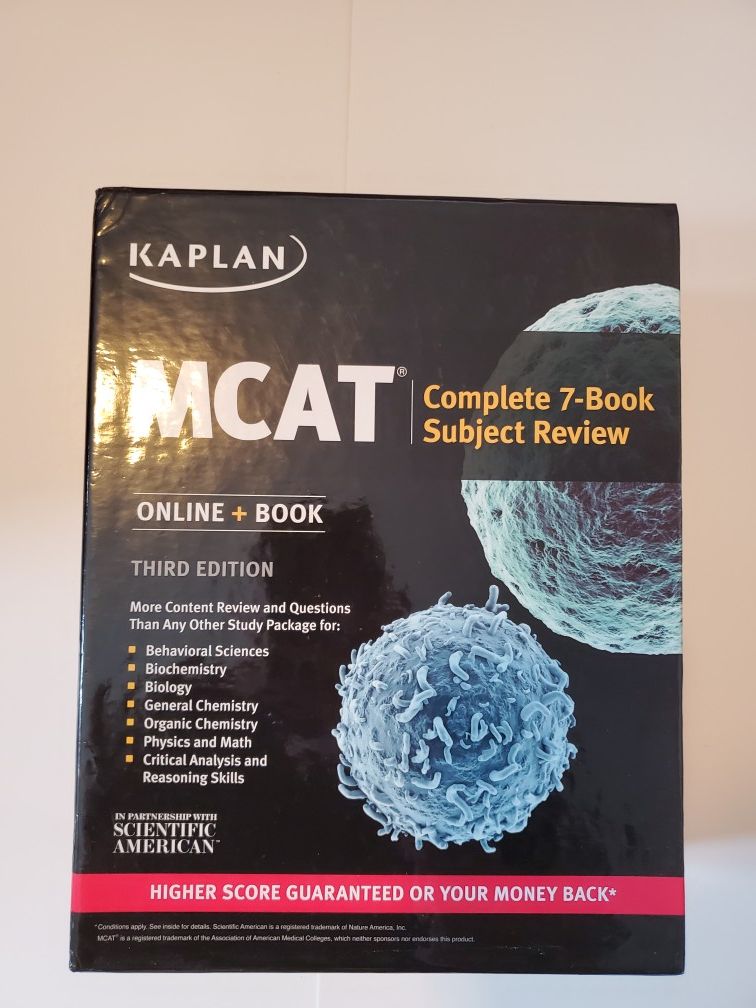 Kaplan MCAT complete study set