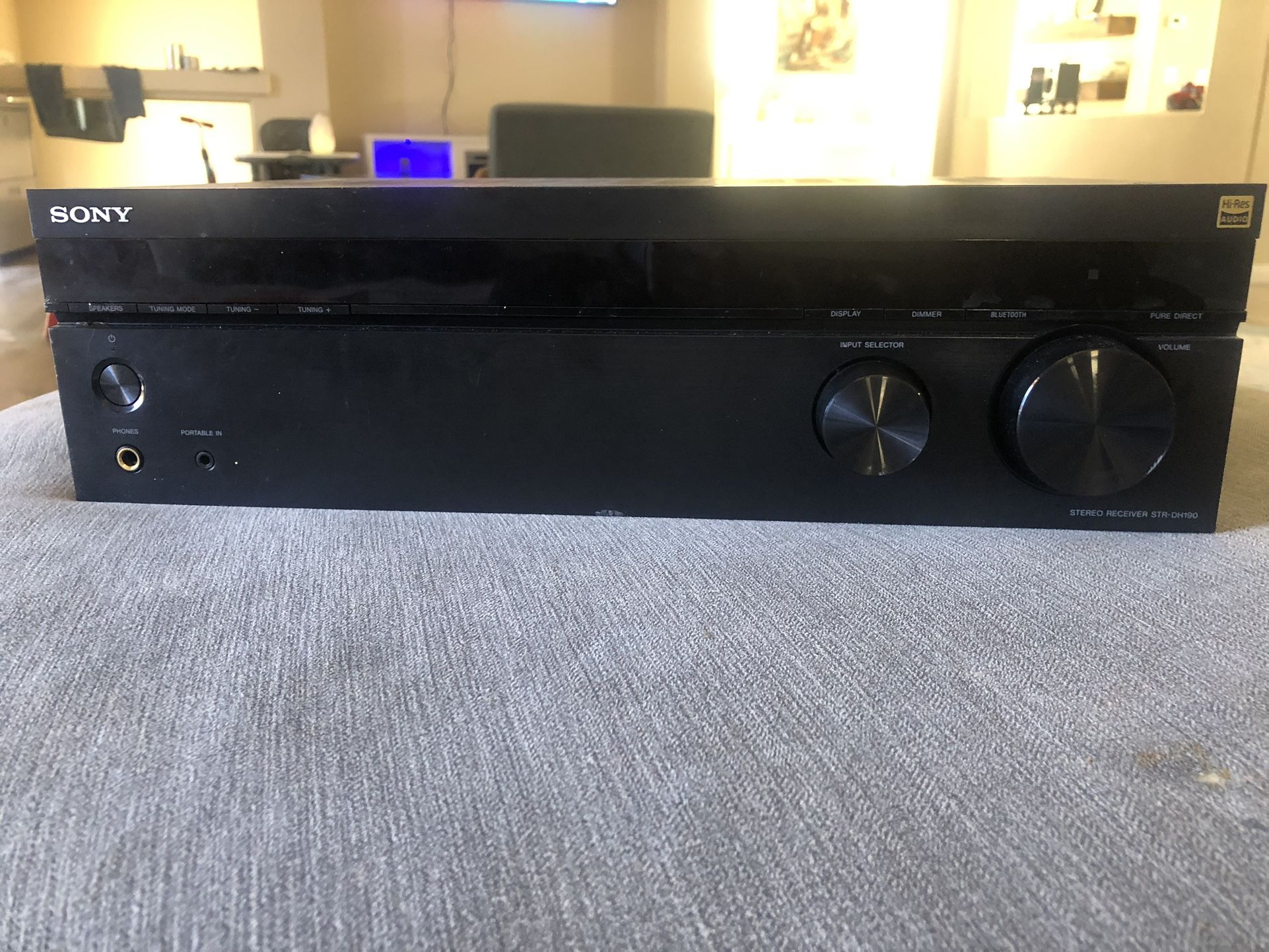 Sony Stereo Receiver STR-DH190