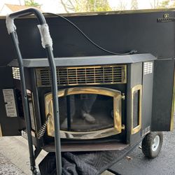 Breckwell Blazer Pellet Stove Fireplace Insert