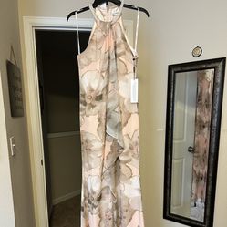 Formal Floral Dress Size 4