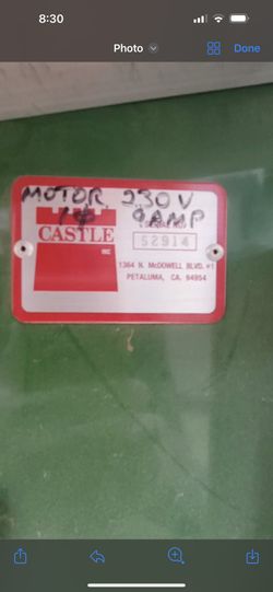 Castle line boring machine