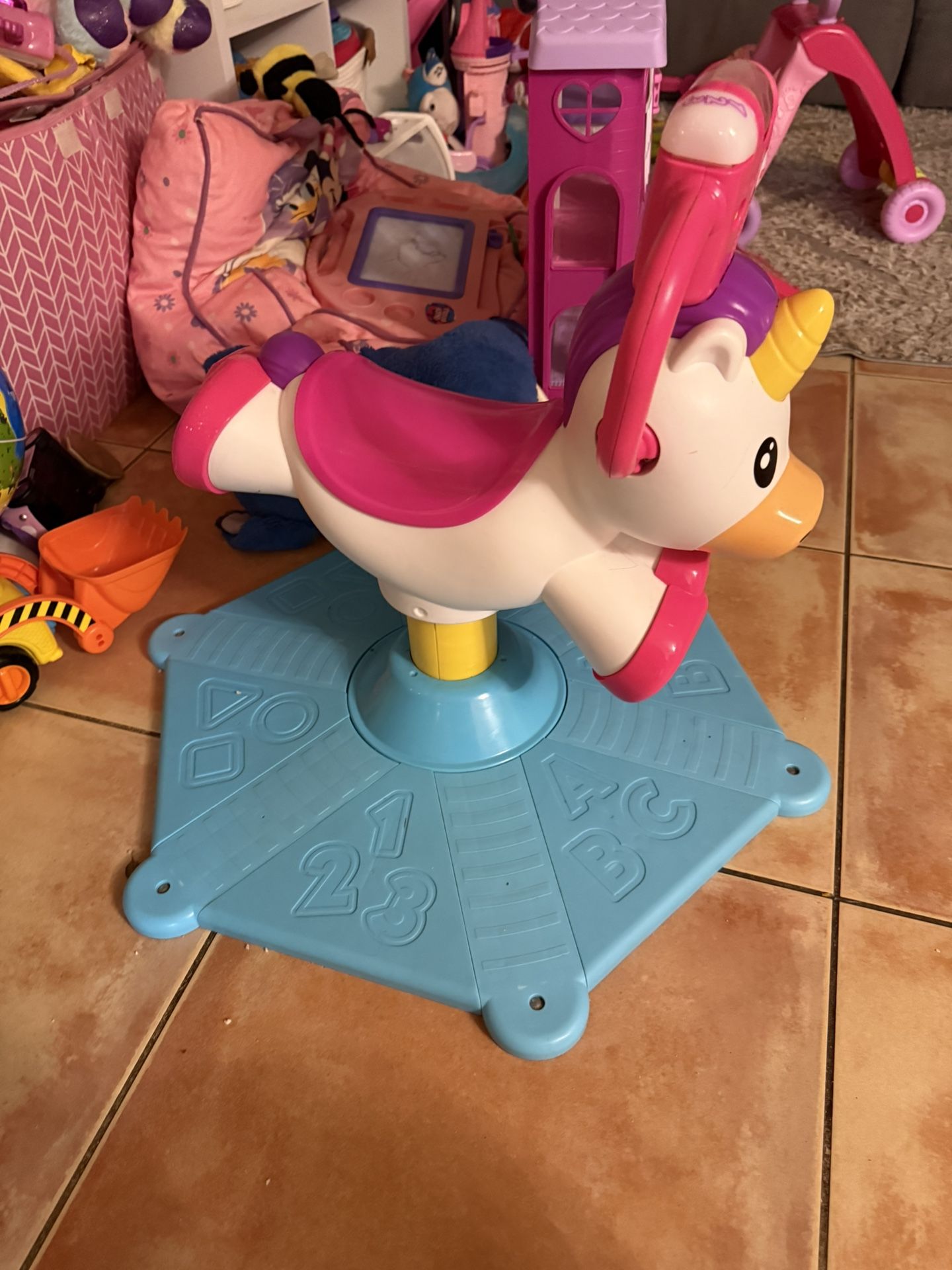 Fisher-Price Bounce and Spin Unicorn
