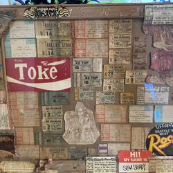 Vintage Concert Tickets