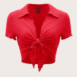 Short Sleeve Crop Top