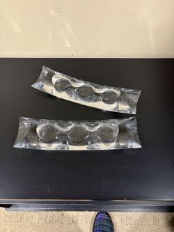 Crystal Tri-candle Holder