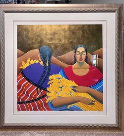 “La Cosecha de Trigo” by Nivia Gonzalez - Artist’s Proof