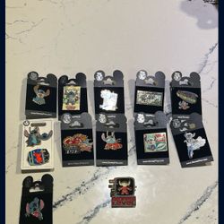 Lilo And Stitch Disneyland Disney World Pins
