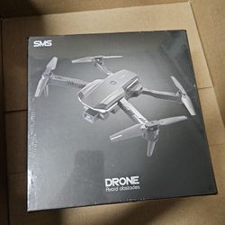 SMS Drone Avoid Obstacles Black HD 4k Camera Beginners New Factory Sealed
