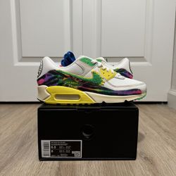 Nike Air Max 90 Grateful Dead University Of Oregon Size 6.5 US !! Read Description❤️ 