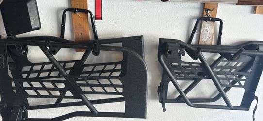 jeep tube door with mirros
