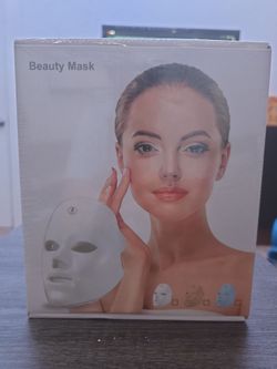 New Sealed LED Beauty Mask – Light Therapy Face Mask