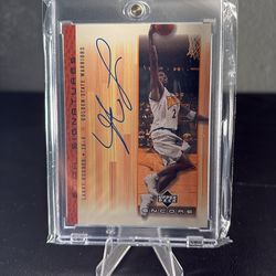 Larry Hughes autographed card