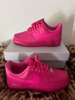 Pick up only! Nike Air Force 1 Hot Pink. Size: 7.5, Women's.