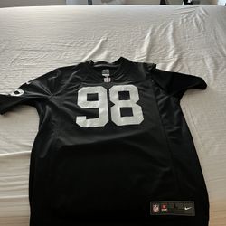 Raiders Max Crosby jersey Size L 
