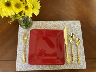 Gold Plated Cutlery Set