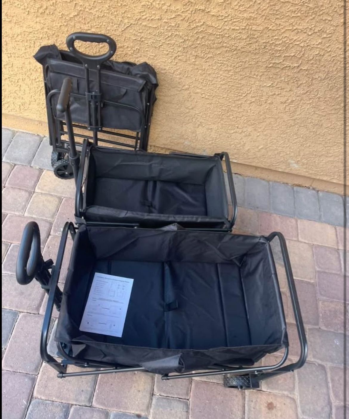 🛒 New Foldable Wagons - Large ($35) and Small ($25) 🛒 📍 Pickup Location: Durango and 215 Features: • Large Wagon: Sturdy and spacious, perfect f