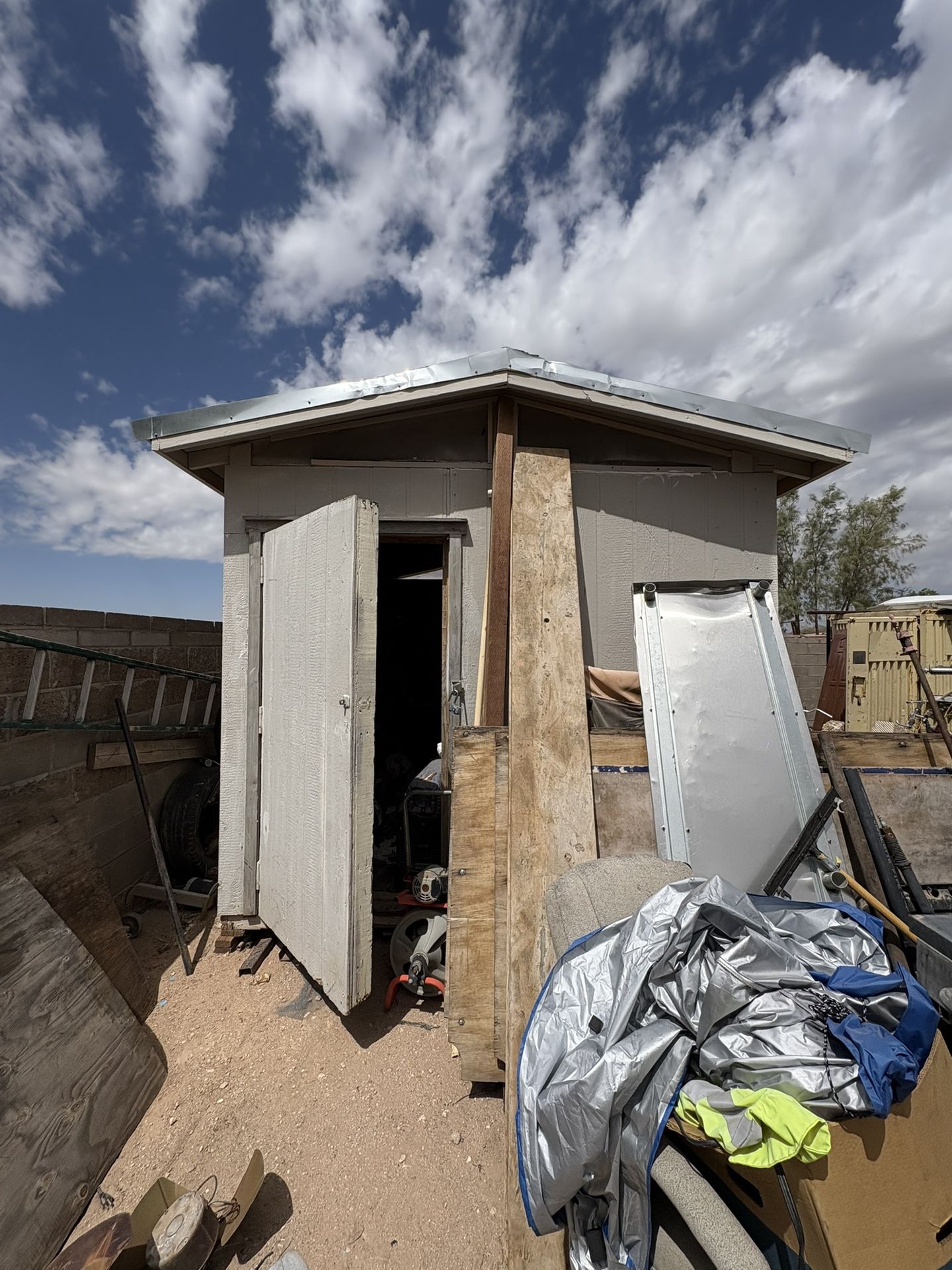 Wooden Shed Storage