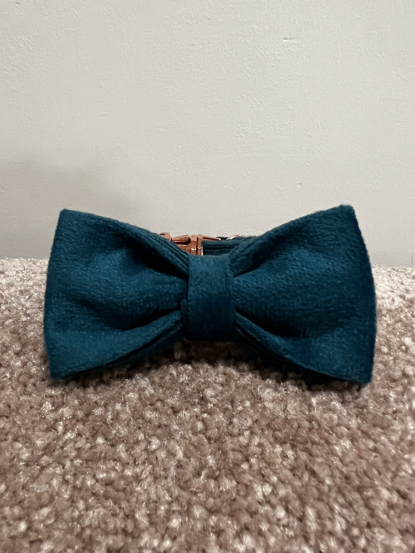 Pet Collar with Bow Tie and Bell – All Detachable