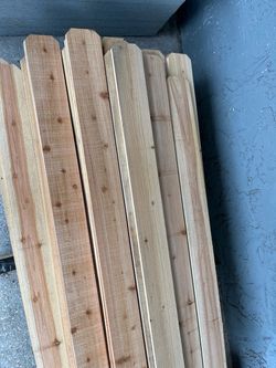 1x6x6 Cedar Pickets