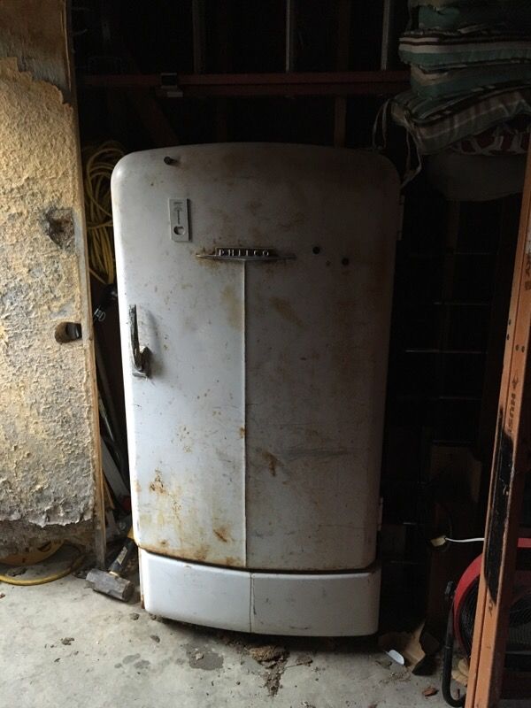 1940's Vintage Philco Refrigerator