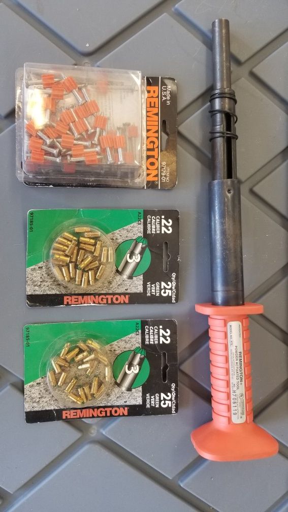 REMINGTON CONCRETE NAILER for Sale in Murrieta, CA OfferUp
