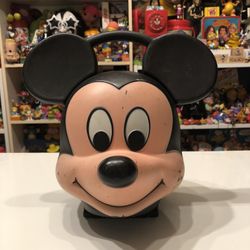 Vintage Disney Mickey Mouse Alladin Lunchbox  No Thermos OBO