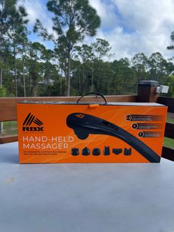 RBX Hand-Held Massager with 6 Attachments