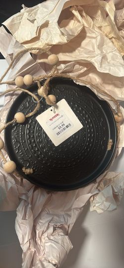 Boho hanging plant plate (set of 2)