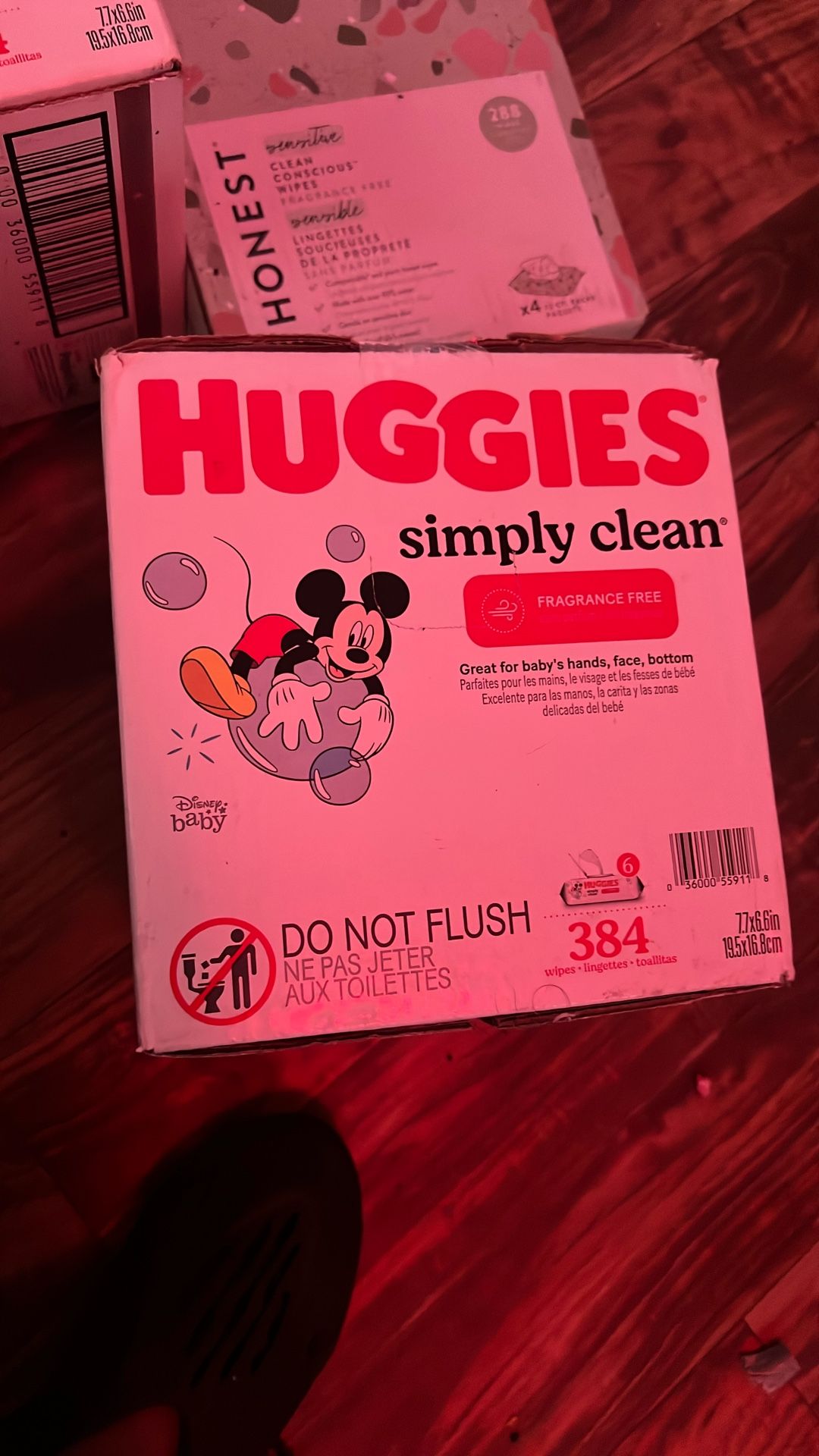 Diapers/wipes