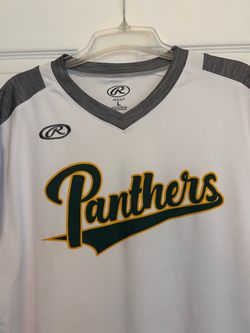 Rawlings “Panthers” Baseball Jersey Size Large NWOT (new without tags)