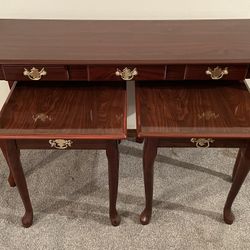 Back Sofa Table And End Tables 