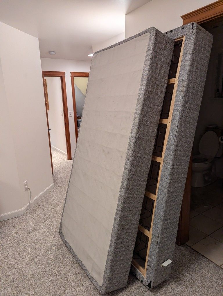 Two Twin XL Box Springs