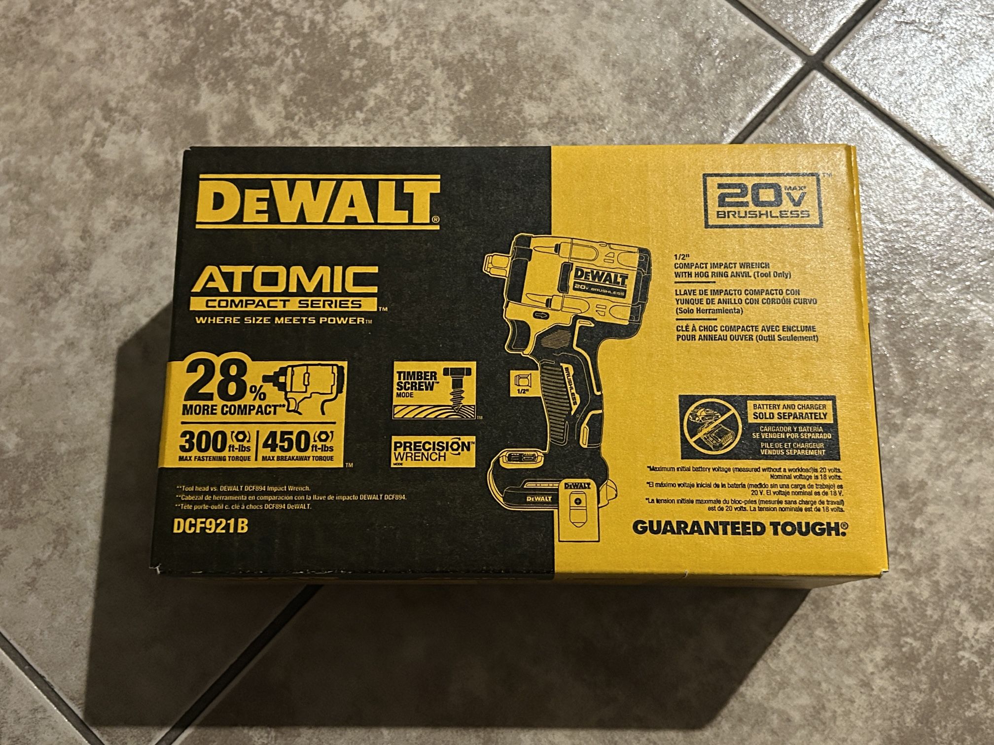 Dewalt 1/2” Impact ONLY