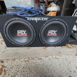 MTX Terminater sub woofer