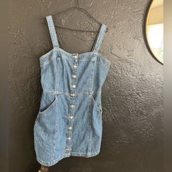 Vintage Levi’s XL Denim Romper Dress 