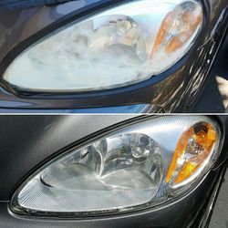 Headlight clean