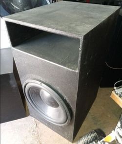 Custom Ported Enclosure With 15" dvc subwoofer