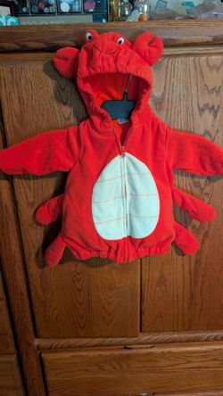 Red Lobster Baby Costume 3-6 Months