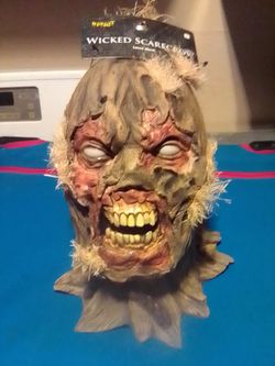 Spirit Halloween Wicked Scarecrow Latex Mask