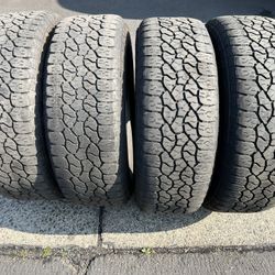 (4) 275/65R20 Goodyear Wrangler 