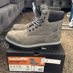 Timberland PRO Men's Soft Toe MaxTRAX Slip-Resistant Insulated size 12