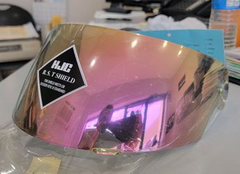 HJC Pink R.S.T Helmet Shield-NOS