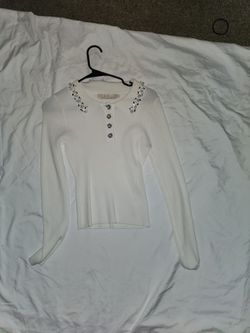 The LC Lizette Collection Cream Ribbed