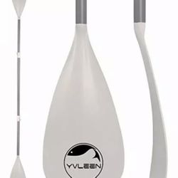 YVLEEN Alloy SUP Paddle - Adjustable Stand Up Paddle Board Paddle - 3-Piece or