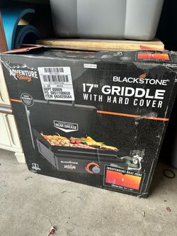 New Blackstone 17” with hard cover