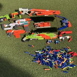 Huge Lot of Nerf Blasters + Tons of Darts – All Working Great!