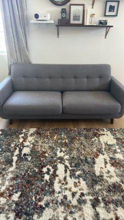 Gray Couch (Ripped up)