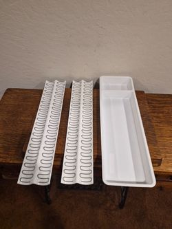IKEA VARIERA set of 2 Spice drawer insert and Utensil Tray