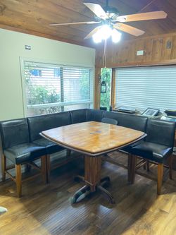 Kitchen Table (Booth Style Chairs)
