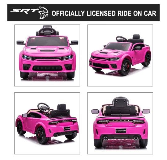 Dodge charger SRT hellcat redeye wide body battery operated right on car. 12 volt. Includes remote control.

$150 FIRM
